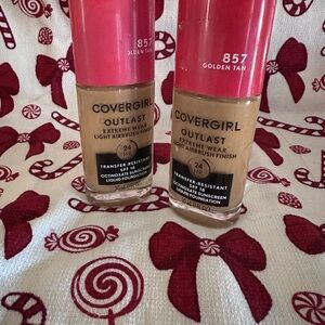 CoverGirl Outlast Liquid Foundation - Golden Tan set of 2